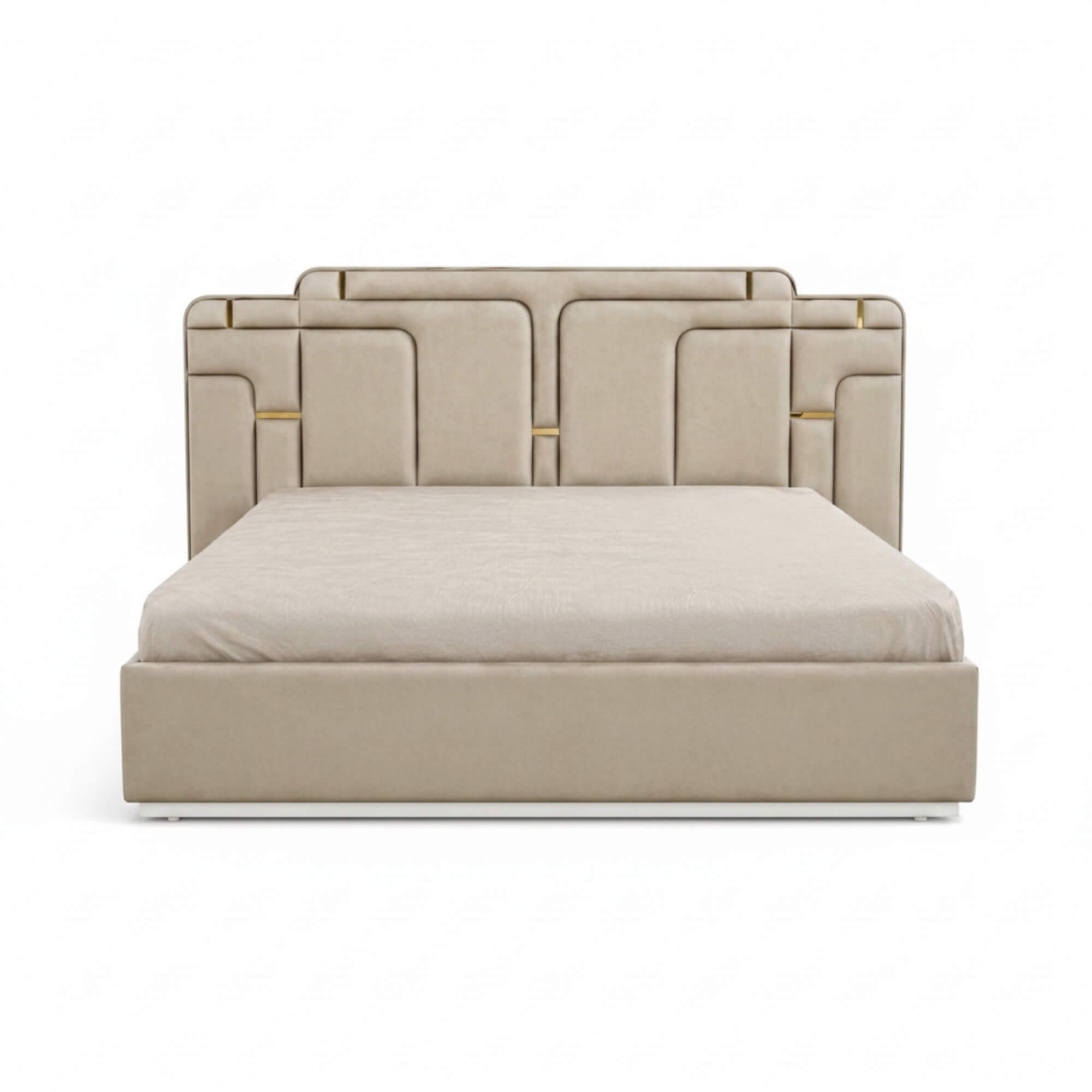 Fortune Upholstered King Bed with Storage – Plush Comfort Meets Smart Living