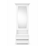 Recon Dressing Table with Mirror  Modern Storage Vanity for Bedroom