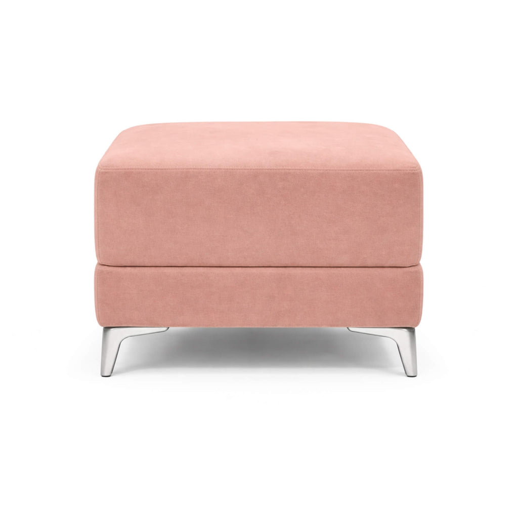 Pink ottoman