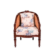 Cane Lobby Chair  Antique Charm Meets Modern Comfort
