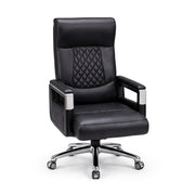 Eezy Office Chair 758  Modern Leatherette Office Chair with SS Base