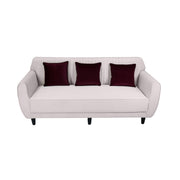 Mellow Suede 3-Seater Sofa  Relaxing Comfort in a Modern Fabric Finish