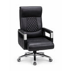 Eezy Office Chair 758 – Modern Leatherette Office Chair with SS Base