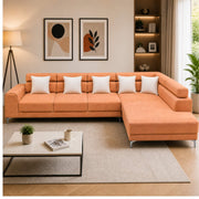 Corium L-Shape Sofa – Crafted Comfort with Contemporary Appeal