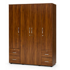 Premium 4 Door Wardrobe- Contemporary style with warmth