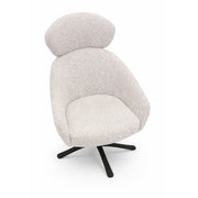 Leisure Chair DY0220 - Upholstered Lounge Chair with SS Base: