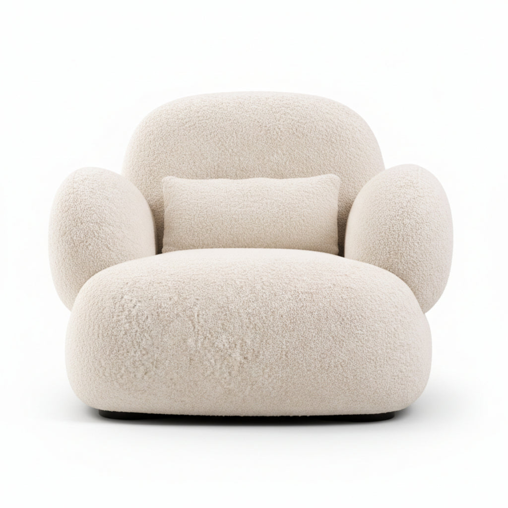 Rossette 1 Seater Sofa – A Stylish Fabric Lounge Chair for Modern Space