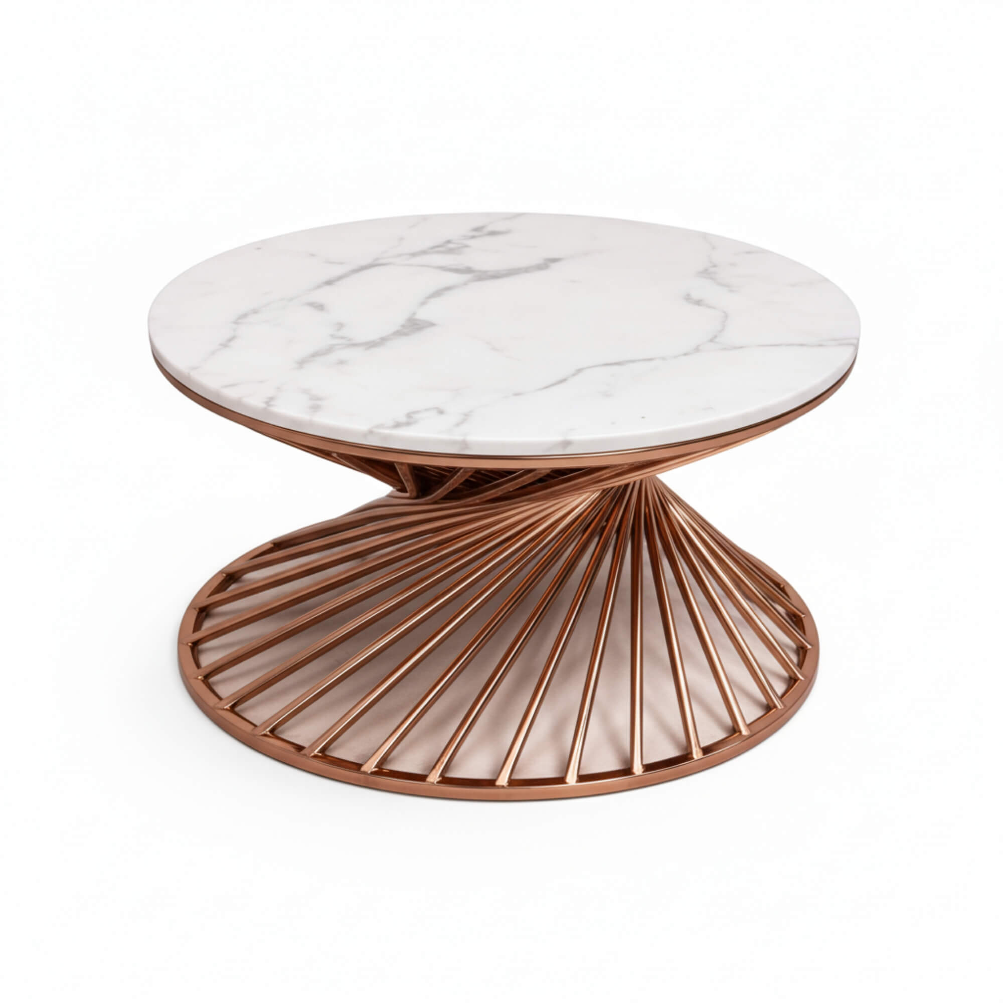 Dusk Marble Coffee Table - Designer Marble Center Table for Living Room