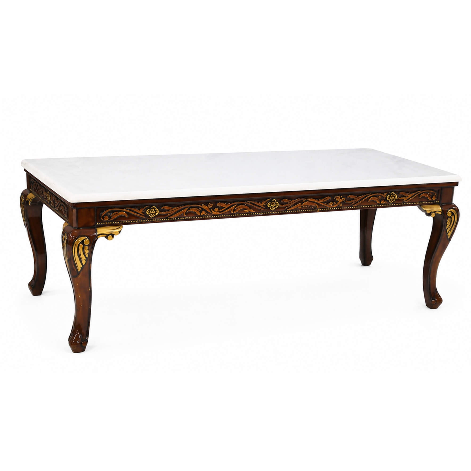 Bisaco Marble 6+1 Seater Dining Table – Refined Craftsmanship with Luxurious Marble Appeal