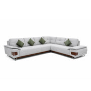Noir L Shaped Sofa – Modern Comfort in Suede