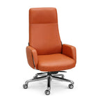 Eezy Office Chair 735 - Brown Leatherette Executive Office Chair