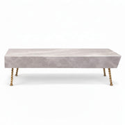 Aspire Coffee Table is available with a low, elongated silhouette.