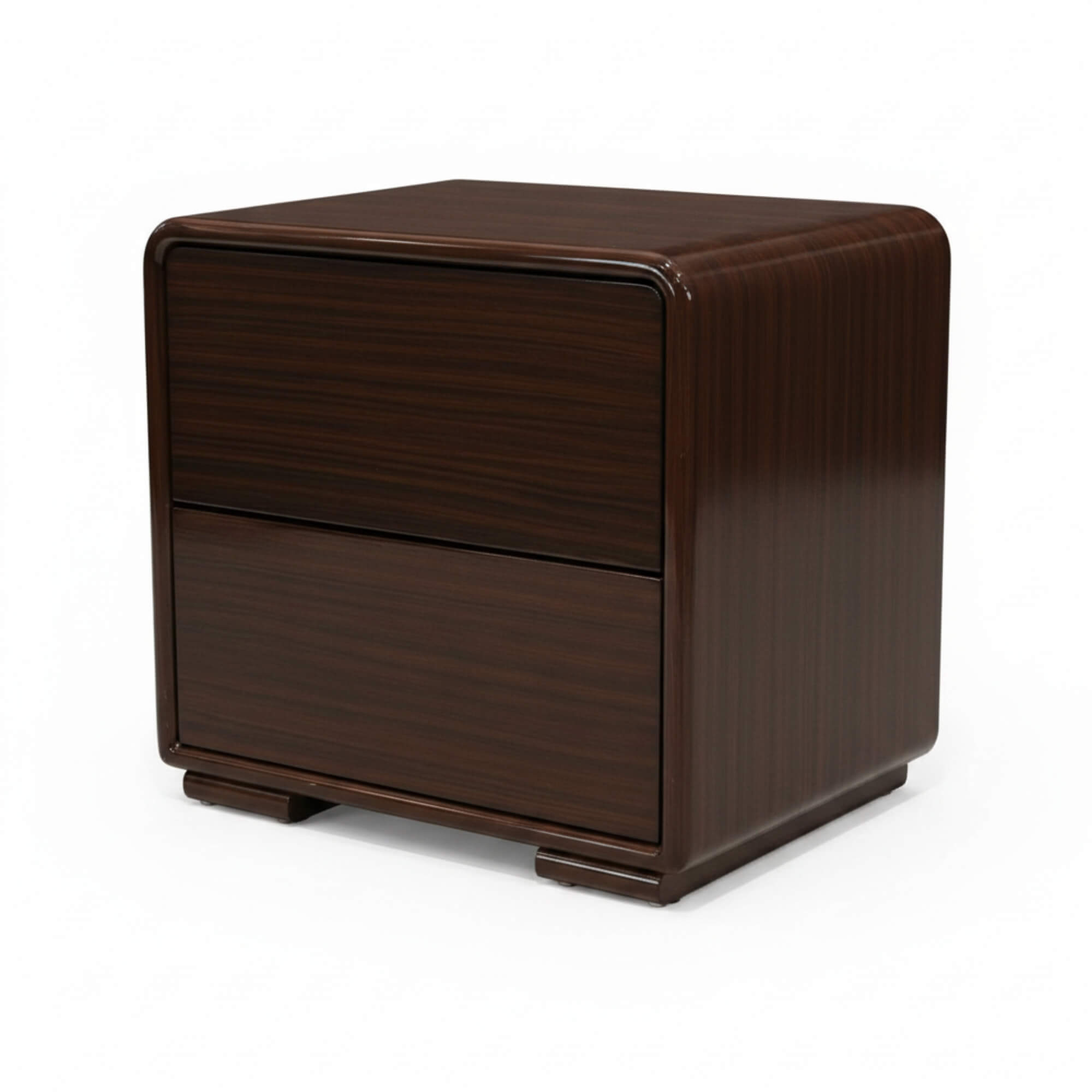 Milano Night Stand – Sleek Wooden Finish with Contemporary Design