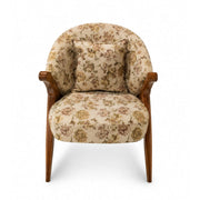 Aspen Lobby Chair – Classic Floral Elegance with Timeless Comfort