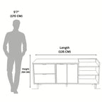 Nile TV Unit – Timeless Elegance in Solid Sheesham Wood