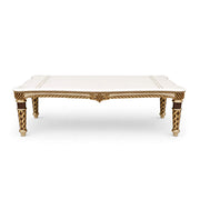 Sapphire 8+1 Seater Marble Dining Table – Classic Grandeur with Ornate Detailing