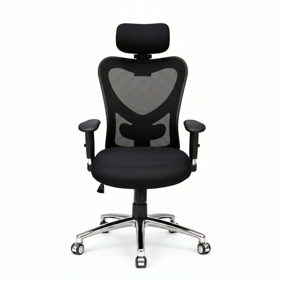 Eezy Office Chair 454A - Adjustable Ergonomic Office Chair with SS Base