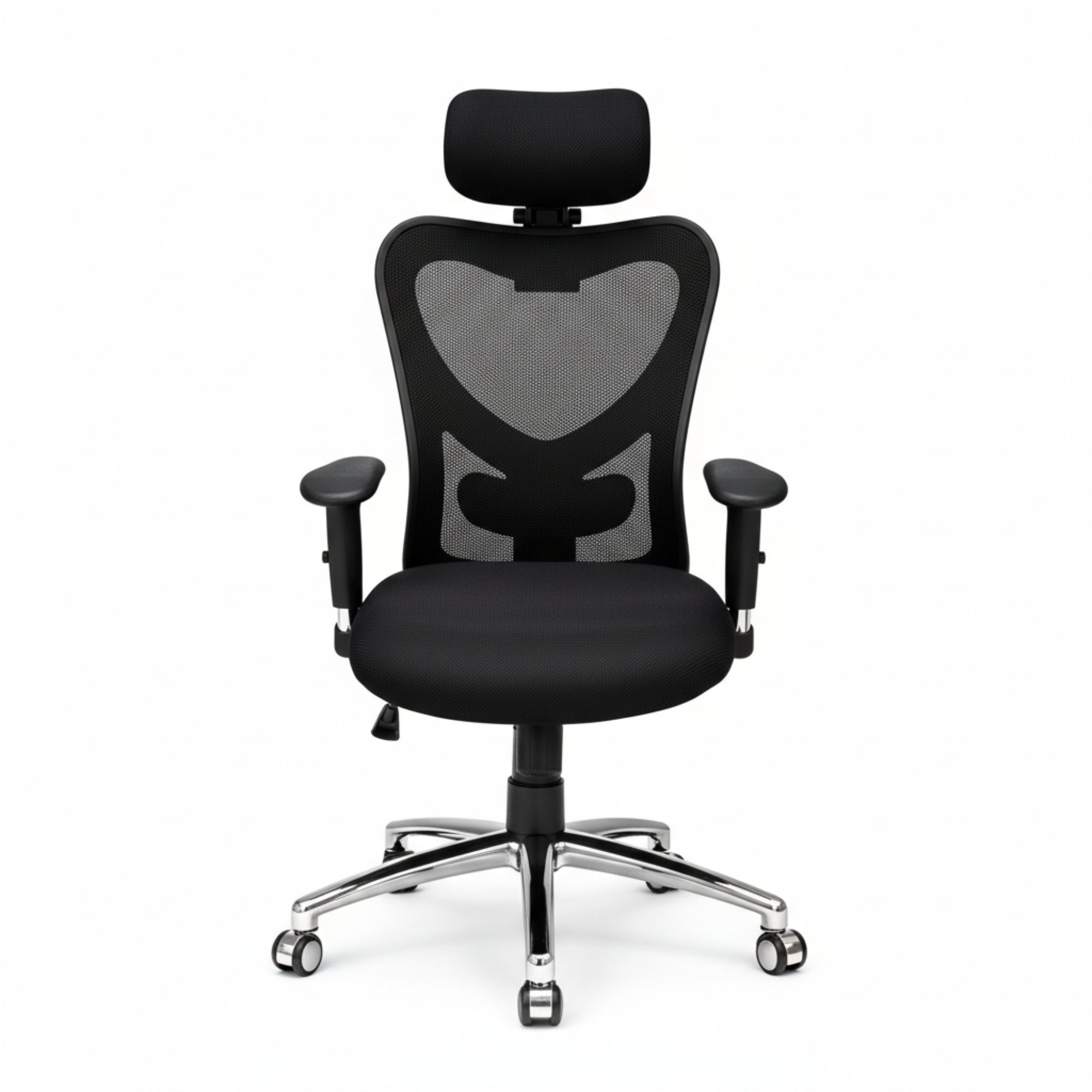 Eezy Office Chair 454A - Adjustable Ergonomic Office Chair with SS Base