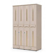 Funnel 3 Door Wardrobe – Statement Storage with Modern Detailing