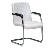 Eezy Office Chair B83 Modern Leatherette Office Chair with SS Base