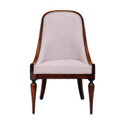 Seagull Litchi dining chair, front view