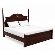 Tower King Bed with Storage- Royal Bedroom Elegance