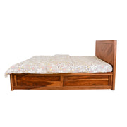 Grove King Bed With Hydraulic Storage  Blend of Elegance and Utility
