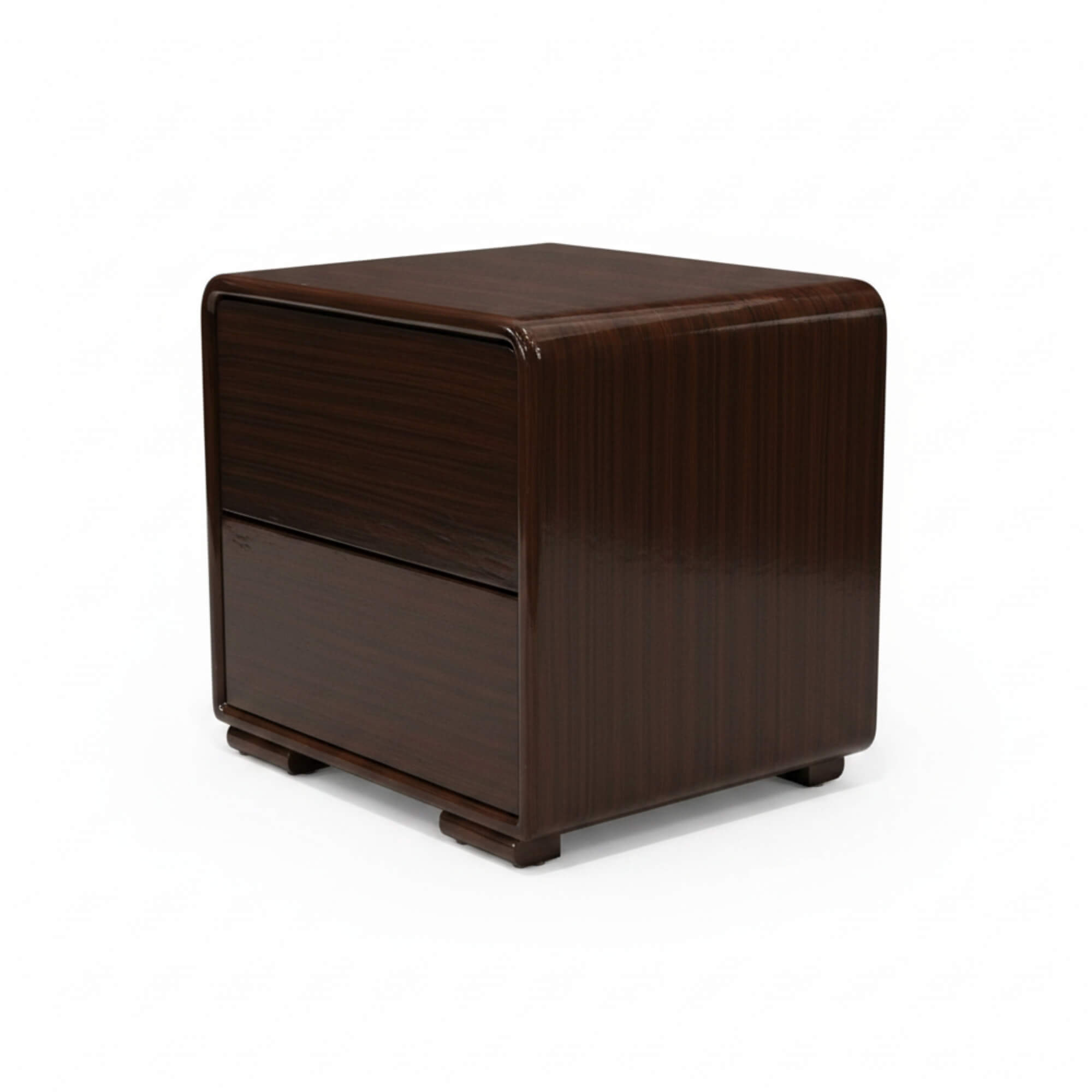 Milano Night Stand – Sleek Wooden Finish with Contemporary Design