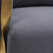 Wishbonn Lobby Chair – Sculpted Elegance with Luxe Detailing