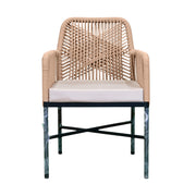 Garden Set RS5 - 4 Chairs with Glass Top Outdoor Table