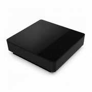 482E Coffee Table- Modern Glossy Black Center Table with Contemporary Design