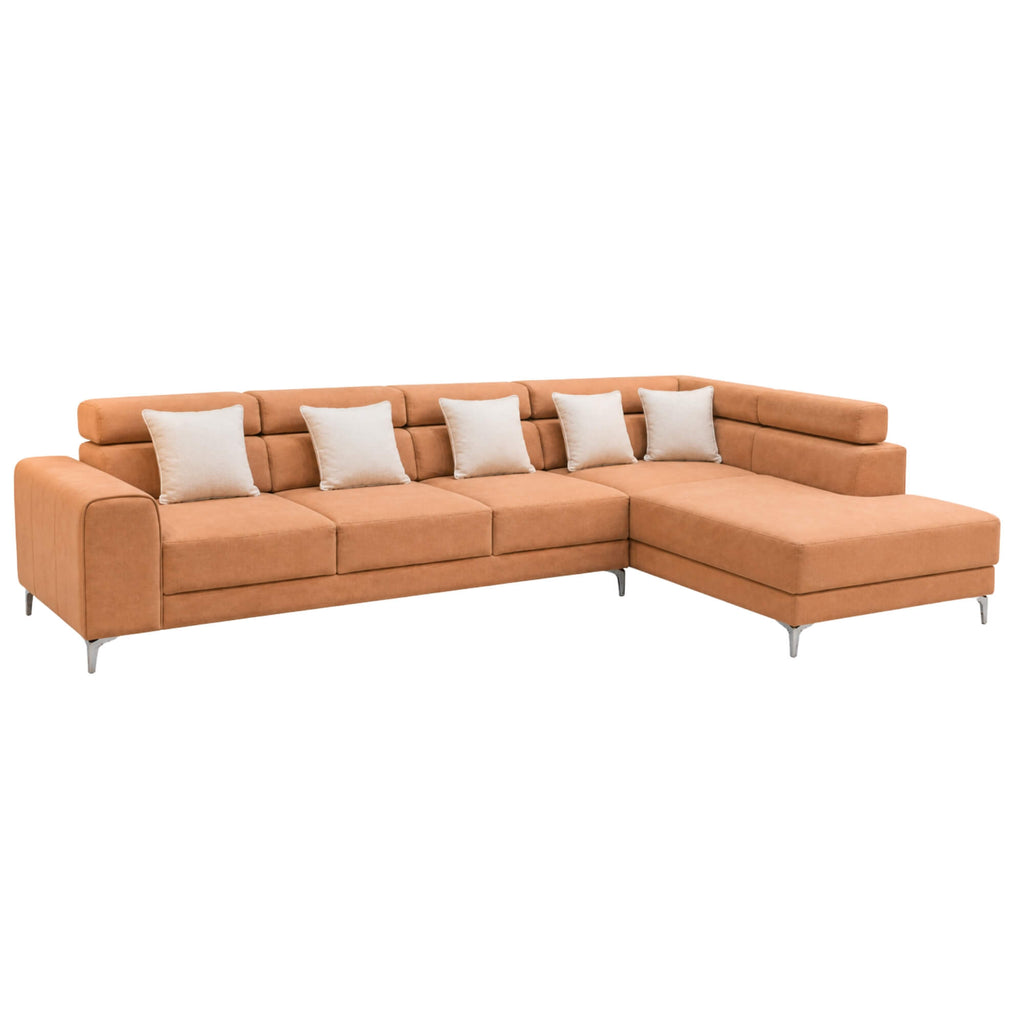 Corium L-Shape Sofa – Crafted Comfort with Contemporary Appeal