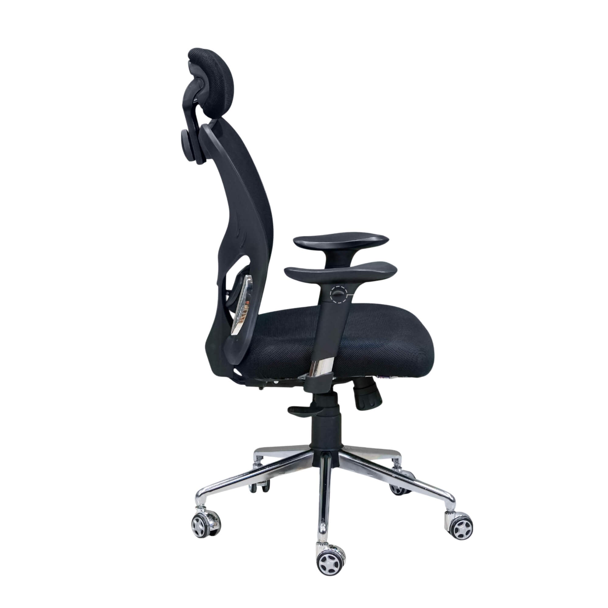 Eezy Office Chair 459A - Ergonomic Mesh Office Chair with SS Base