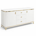 Glorious Multiunit  Modern Glossy White Storage Unit for Home