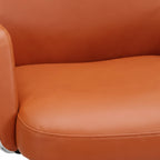 Eezy Office Chair 735 - Brown Leatherette Executive Office Chair