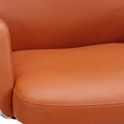 Eezy Office Chair 735 - Brown Leatherette Executive Office Chair