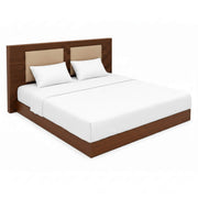 Minoti King Bed with Storage- Elegant Wooden Frame and Superior Comfort