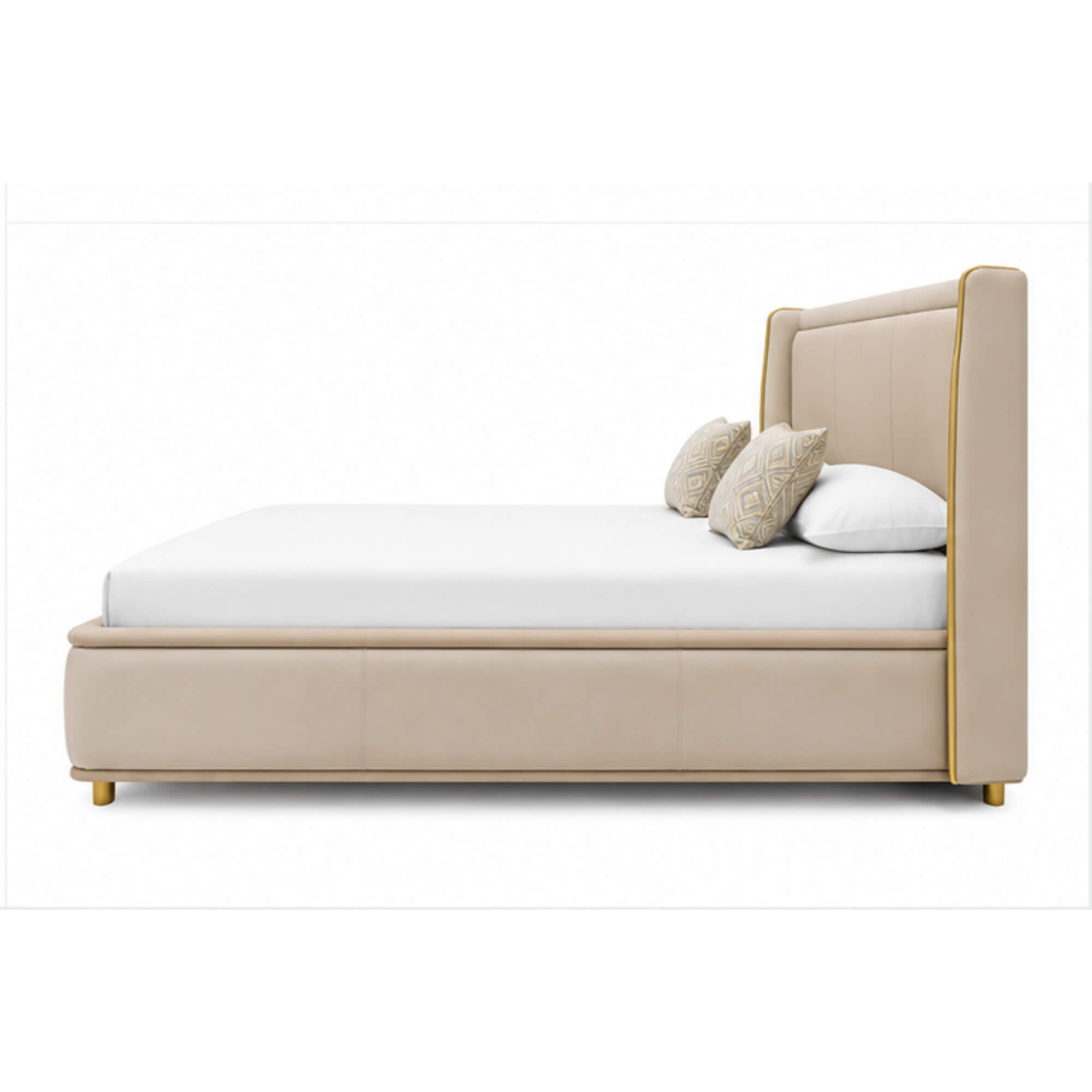 Alaska King Bed with Storage – Sleek Comfort with Modern Luxury