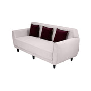 Mellow Suede 3-Seater Sofa  Relaxing Comfort in a Modern Fabric Finish