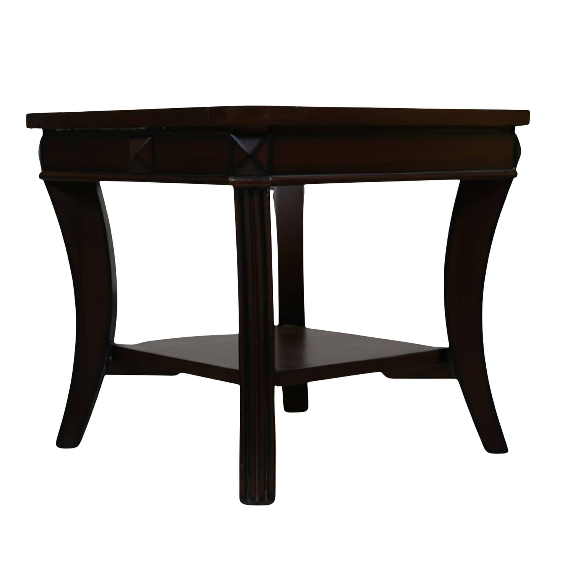 Anne End Table  Solid Wood Multipurpose Side & Stool Table