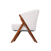 Aspen Beige Fabric Lobby Chair  A Compact, Stylish Accent for Modern Homes
