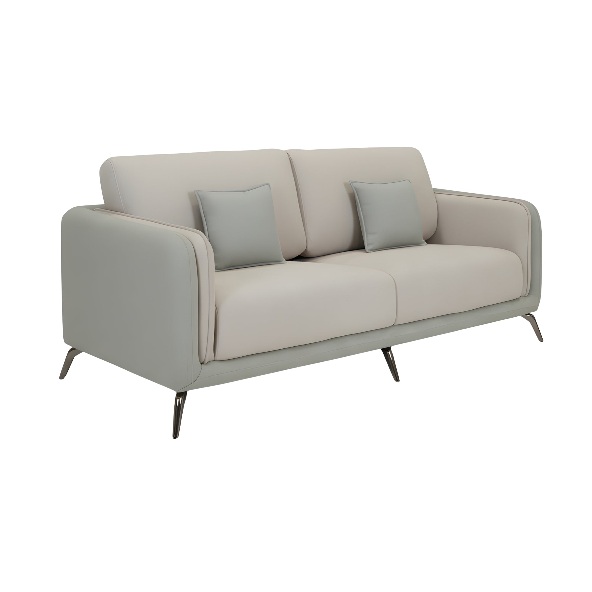 Castor 3-Seater Fabric Sofa – Wide & Comfortable Sofa for Living Rooms