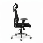Eezy Office Chair 454A - Adjustable Ergonomic Office Chair with SS Base