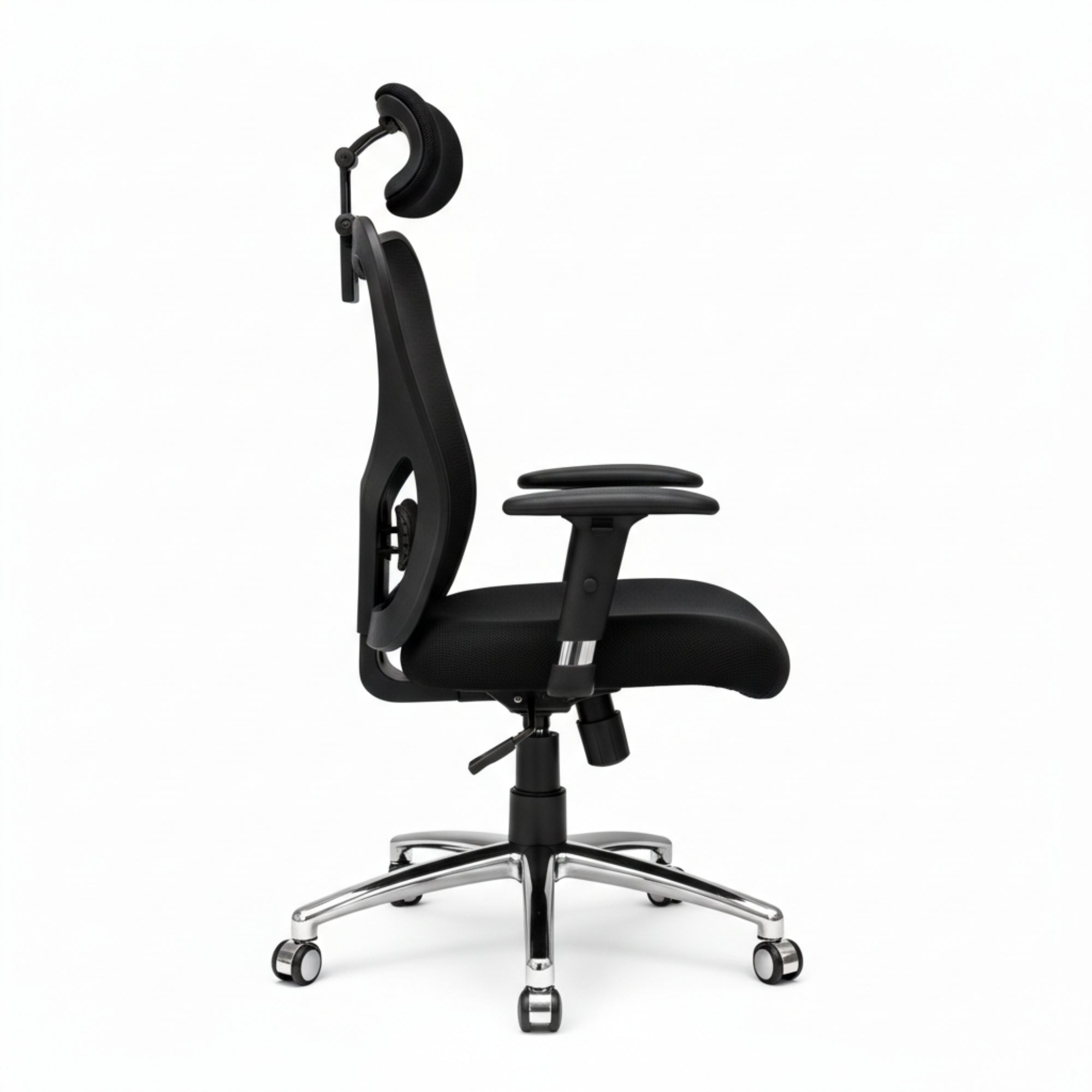 Eezy Office Chair 454A - Adjustable Ergonomic Office Chair with SS Base