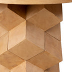 Charly End Table  Compact Solid Wood Side Table for Modern Living