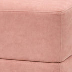 Close-up of a pink fabric surface