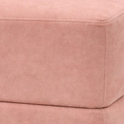 Close-up of a pink fabric surface