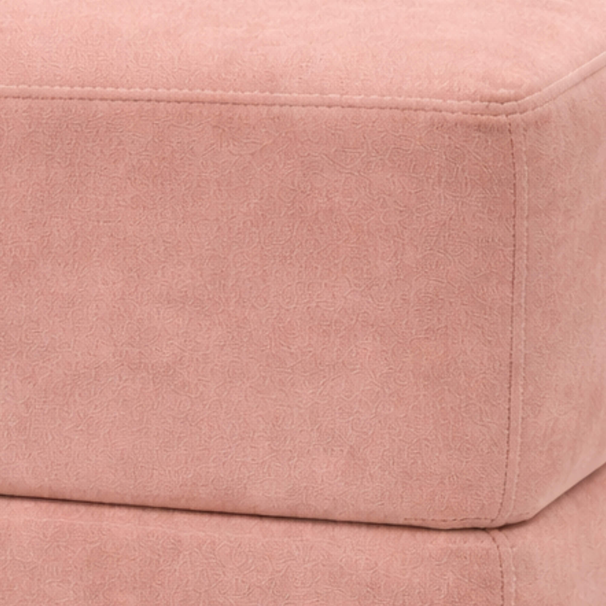 Close-up of a pink fabric surface