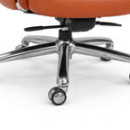 Eezy Office Chair 735 - Brown Leatherette Executive Office Chair