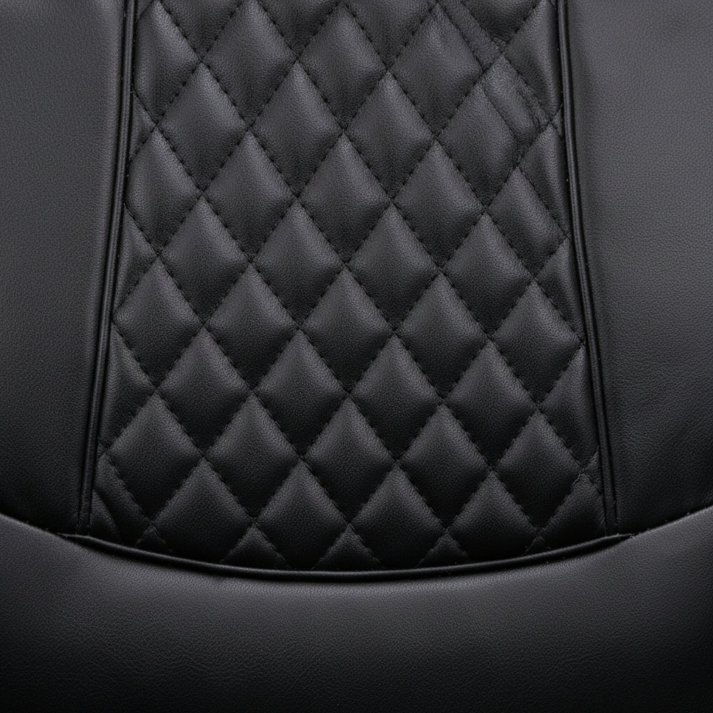 Eezy Office Chair 758 – Modern Leatherette Office Chair with SS Base